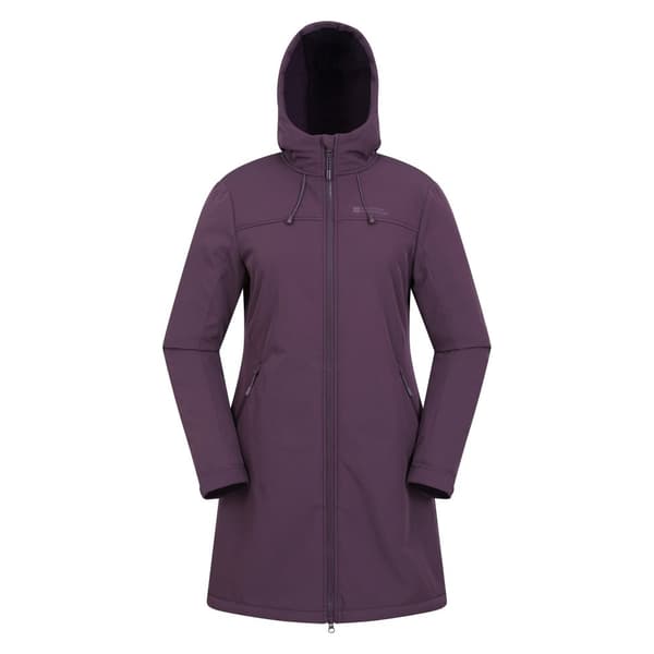 Mountain Warehouse Dam/Lady Fern Longline Soft Shell-jacka
