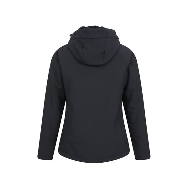 Mountain Warehouse Womens/Ladies Arctic Faux Fur Lined Water Resistant Soft Shell Jacket