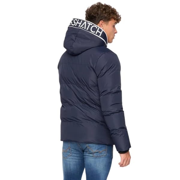 Crosshatch Mens Sandbox Hooded Jacket