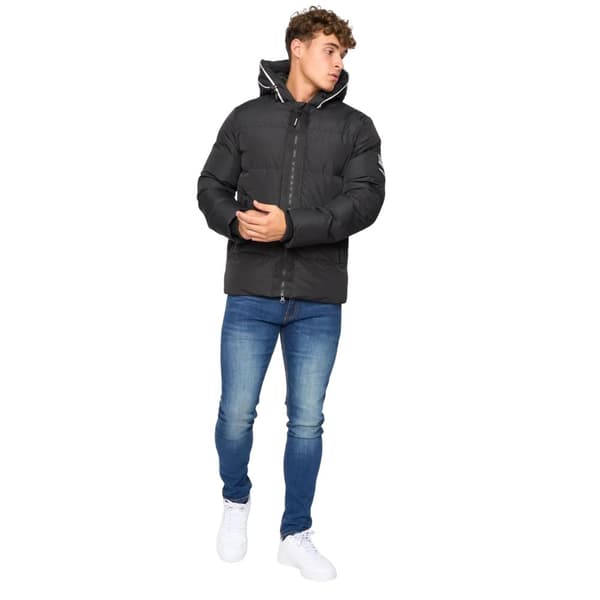 Crosshatch Mens Sandbox Hooded Jacket
