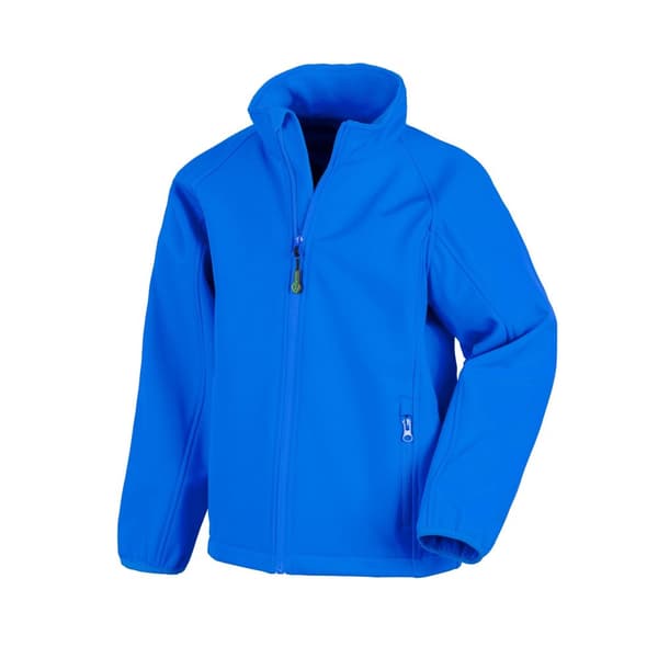 Result Genuine Recycled 2-lagers tryckbar softshelljacka för barn/ungdomar Royal Blue 11-12 Years