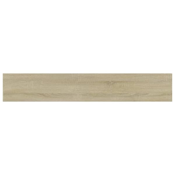 vidaXL Hylleplater 4 stk sonoma eik 60x10x1,5 cm sponplate