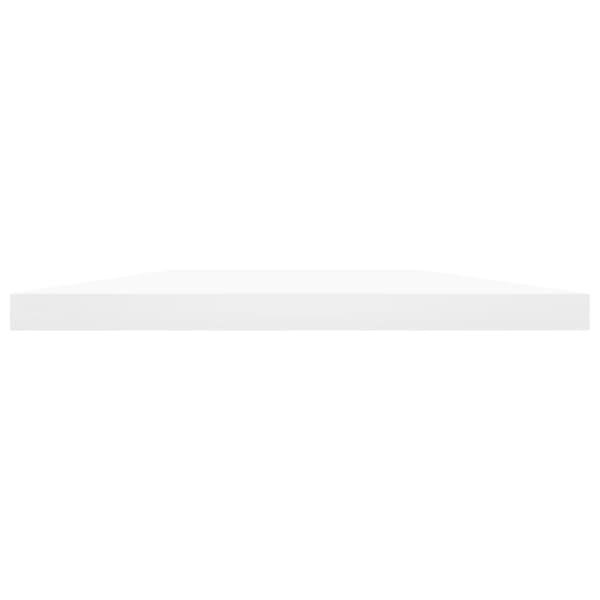 vidaXL Hylleplater 4 stk hvit 60x20x1,5 cm sponplate