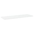 Miniatyrbilde 2 av 5: vidaXL Hylleplater 4 stk hvit 60x20x1,5 cm sponplate