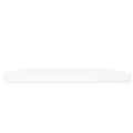 Miniatyrbilde 3 av 5: vidaXL Hylleplater 4 stk hvit 100x20x1,5 cm sponplate