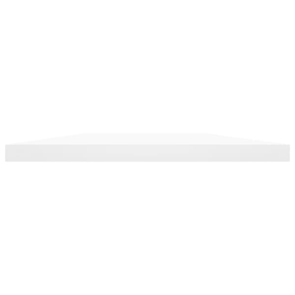 vidaXL Hylleplater 4 stk hvit 60x40x1,5 cm sponplate