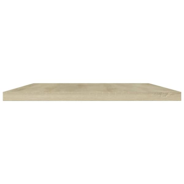 vidaXL Hylleplater 4 stk sonoma eik 60x40x1,5 cm sponplate