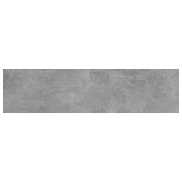 vidaXL boghylder 4 stk. 40x10x1,5 cm spånplade betongrå