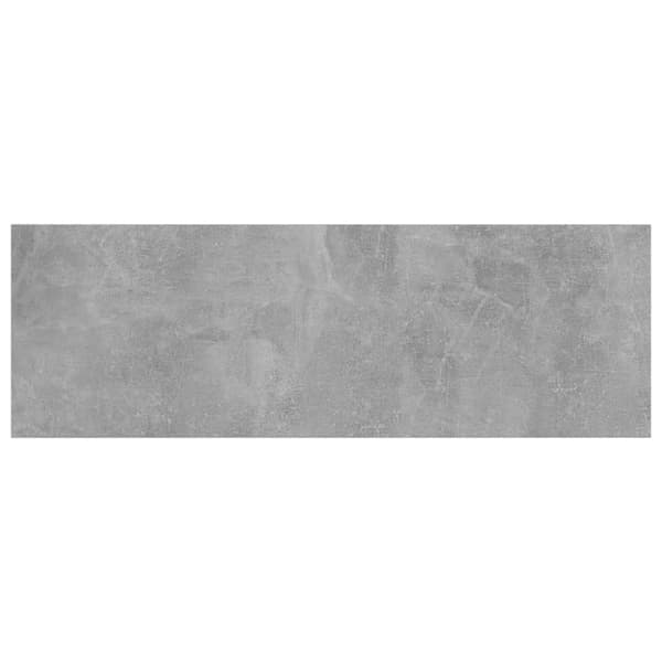 vidaXL Kirjahyllytasot 4 kpl betoninharmaa 60x20x1,5 cm lastulevy