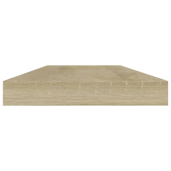 vidaXL Hylleplater 4 stk sonoma eik 40x10x1,5 cm sponplate