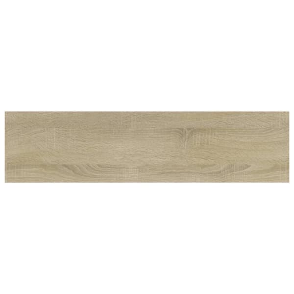 vidaXL Hylleplater 4 stk sonoma eik 40x10x1,5 cm sponplate