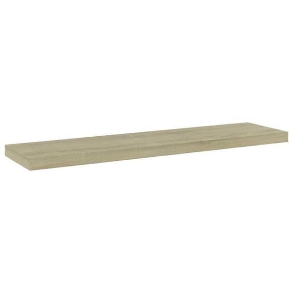 vidaXL Hylleplater 4 stk sonoma eik 40x10x1,5 cm sponplate