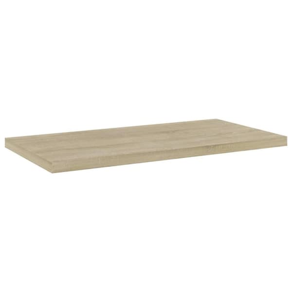 vidaXL Hylleplater 4 stk sonoma eik 40x20x1,5 cm sponplate