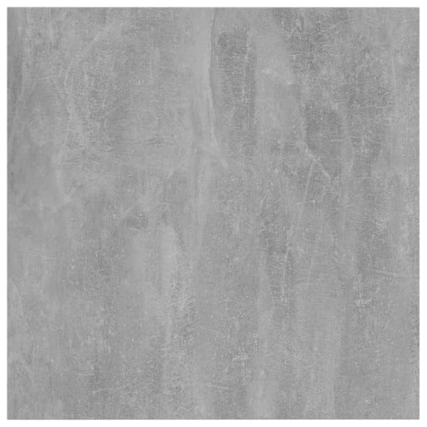 vidaXL Hyllplan 4 st betonggrå 40x40x1,5 cm spånskiva