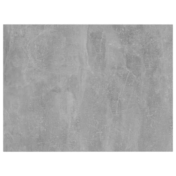 vidaXL boghylder 4 stk. 40x30x1,5 cm spånplade betongrå
