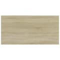 Miniatyrbilde 4 av 5: vidaXL Hylleplater 4 stk sonoma eik 80x40x1,5 cm sponplate