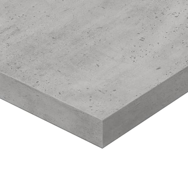 vidaXL Hyllplan 4 st betonggrå 80x20x1,5 cm spånskiva