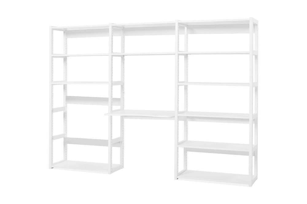 STOREY Arbetsbänk m Hylla 80 Vit