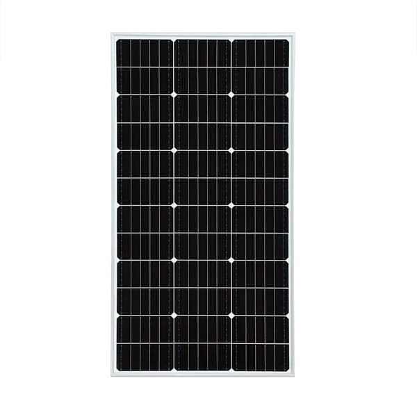 Solcellepanel, 100W, Glas