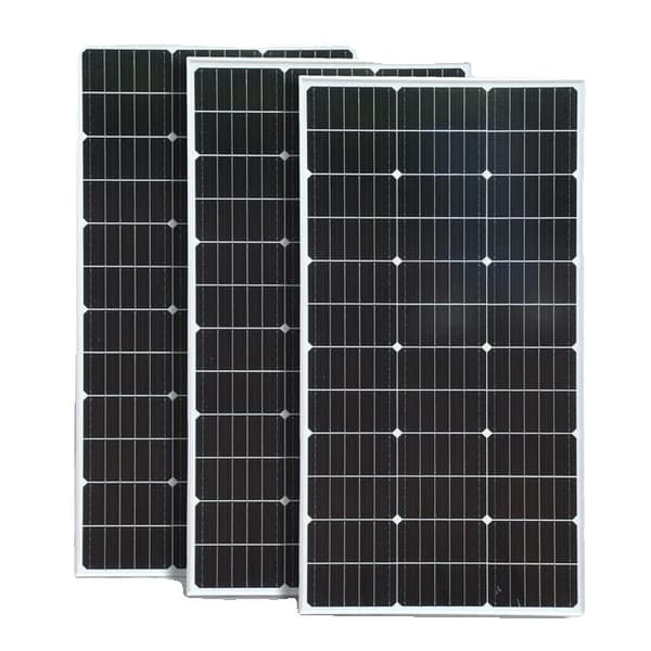 Solcellepanel, 100W, Glas