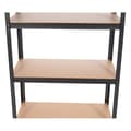 Miniatyrbillede 3 af 10: Catterhouse Metal Hylde Hans Plus 5 90x40x180 Cm Sort