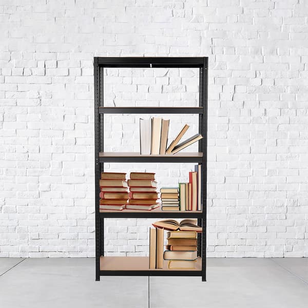 Catterhouse Metal Hylde Hans Plus 5 90x40x180 Cm Sort