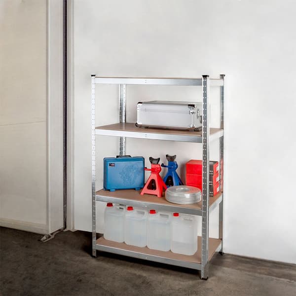 Catterhouse Galaniseret Hylde Max Pro 4 60x30x148 Cm Søvfarvet