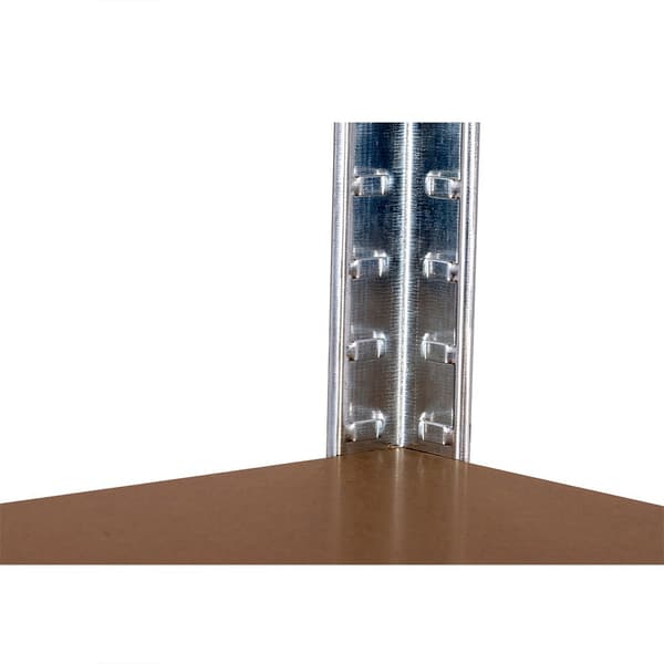 Catterhouse Galaniserad Hylla Max Pro 5 90x40x180 Cm 2 Enheter Silver