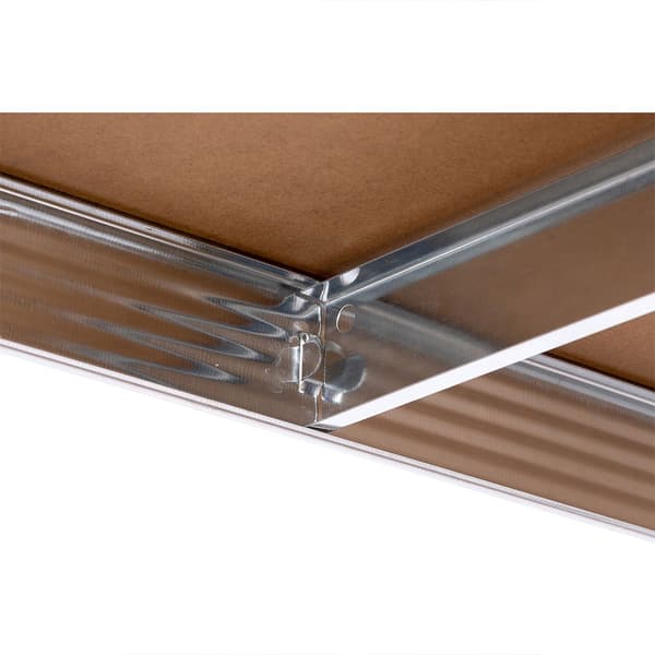 Catterhouse Galaniserad Hylla Max Pro 5 90x40x180 Cm 2 Enheter Silver