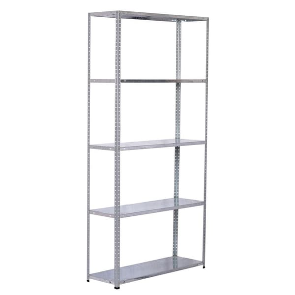Catterhouse Galaniseret Hylde Nils Solid 5 90x30x180 Cm Søvfarvet
