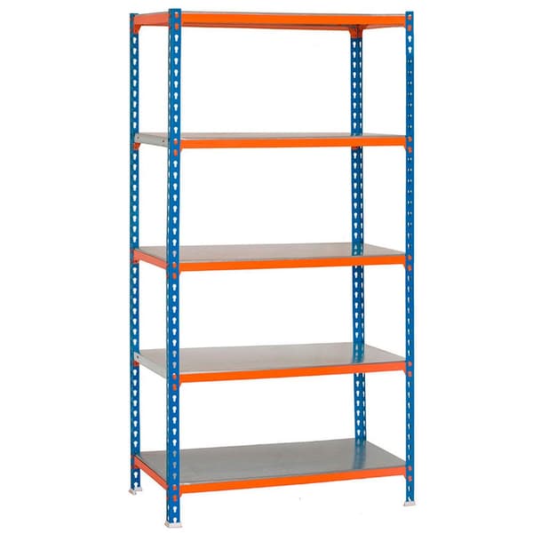 Simon Rack Metalliset Hyllyt Ilman Ruuveja Simonclick Plus 5/500 Sininen