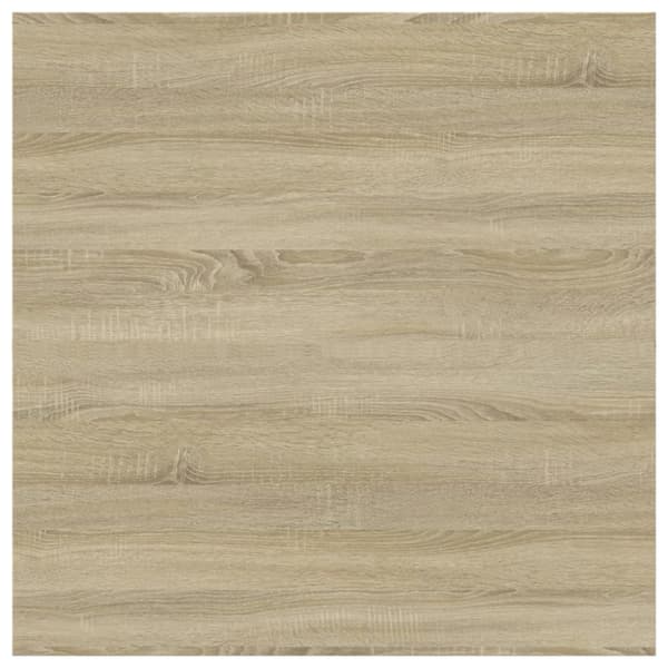 Hyllplan 4 st sonoma-ek 40x40x1,5 cm konstruerat trä