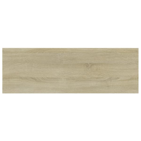 Kirjahyllytasot 4 kpl Sonoma tammi 60x20x1,5 cm lastulevy