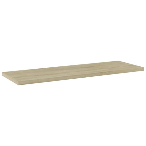 Kirjahyllytasot 4 kpl Sonoma tammi 60x20x1,5 cm lastulevy