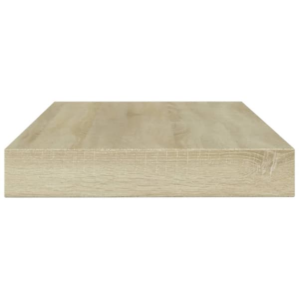 Hyllplan 4 st sonoma-ek 100x10x1,5 cm konstruerat trä