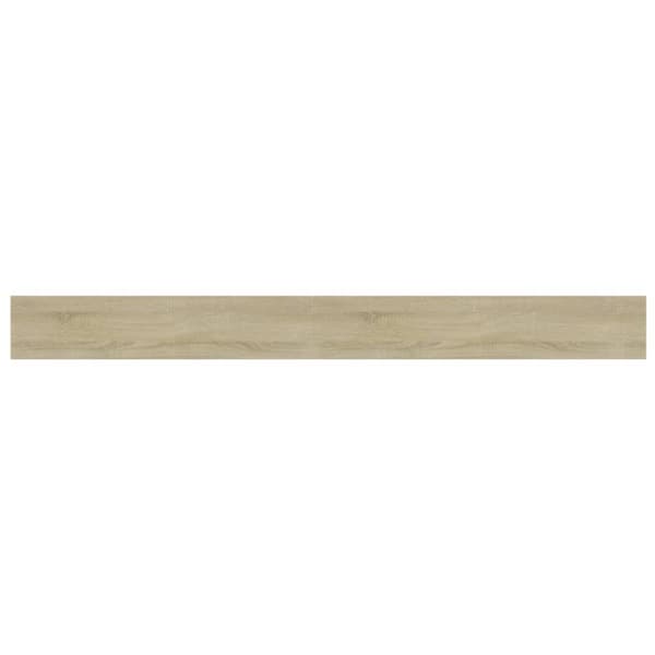 Hyllplan 4 st sonoma-ek 100x10x1,5 cm konstruerat trä