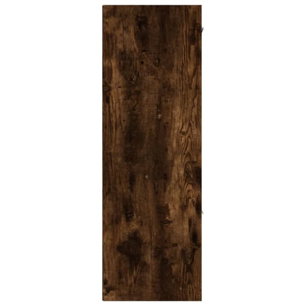 Förvaringsskåp rökfärgad ek 60x29,5x90 cm