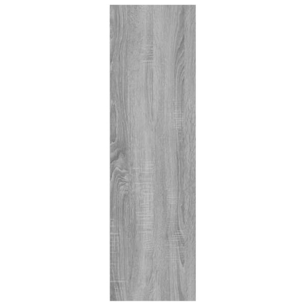 bogreol/rumdeler 100x30x103 cm grå sonoma-eg