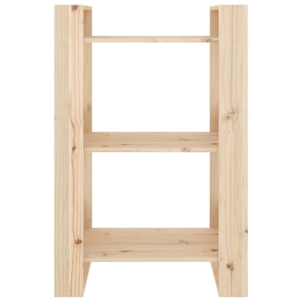 Bokhylla/Rumsavdelare 60x35x91 cm massiv furu