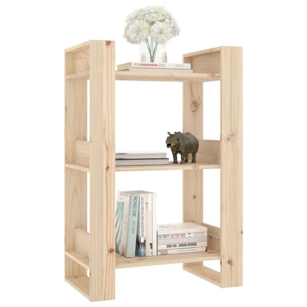 Bokhylla/Rumsavdelare 60x35x91 cm massiv furu