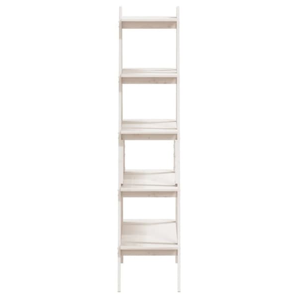 Hylla A-formad 5 hyllor 110x40x180,5 cm massiv furu