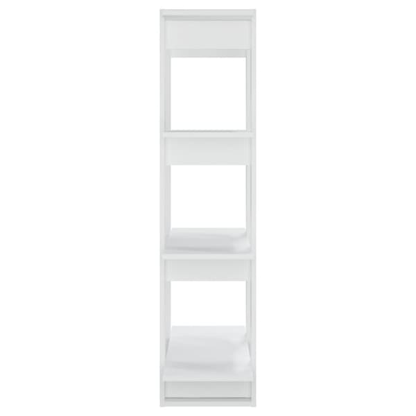 bogreol/rumdeler 80x30x123,5 cm hvid