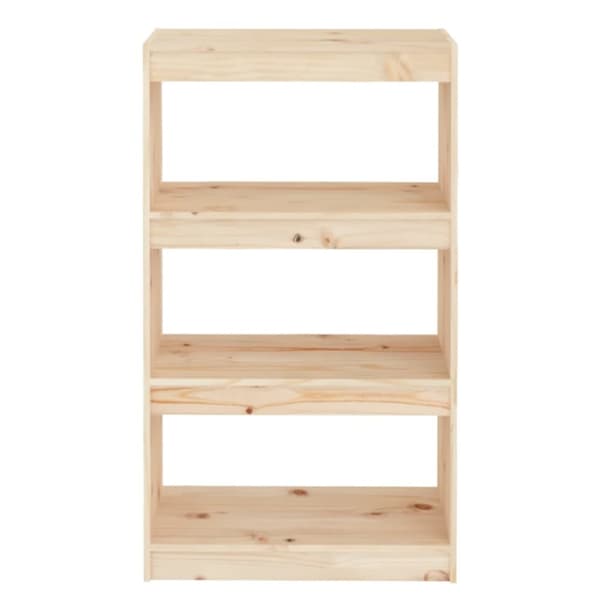 Bokhylla/Rumsavdelare 60x30x103,5 cm massiv furu