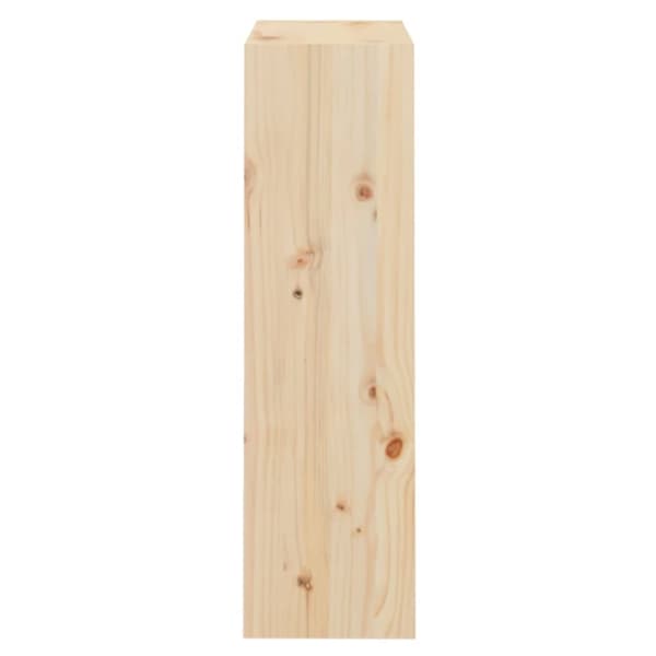 Bokhylla/Rumsavdelare 60x30x103,5 cm massiv furu