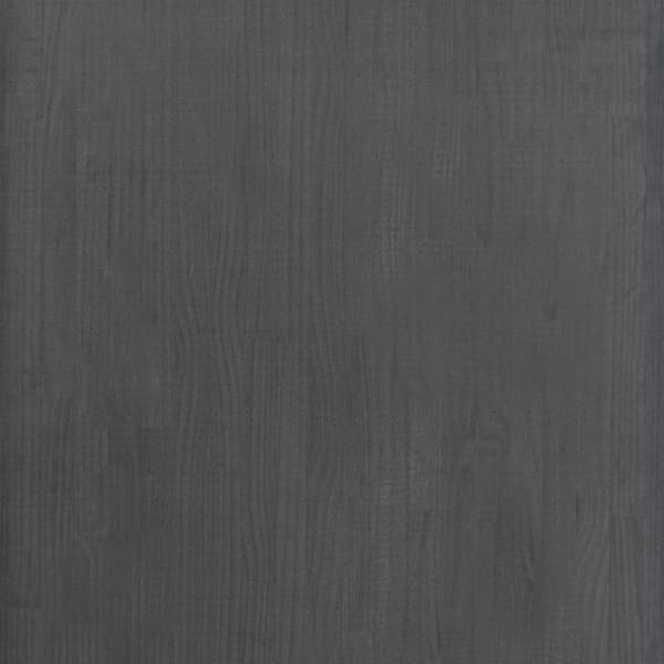 opbevaringsreol 60x30x210 cm massivt fyrretræ grå