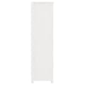 Miniatyrbillede 6 af 9: bogreol 80x35x126 cm massivt fyrretræ hvid