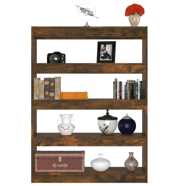 bogreol/rumdeler 100x30x135 cm sonoma-eg