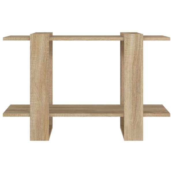 Kirjahylly/tilanjakaja Sonoma-tammi 80x30x51 cm