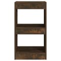 Miniatyrbillede 3 af 8: bogreol/rumdeler 40x30x72 cm sonoma-eg