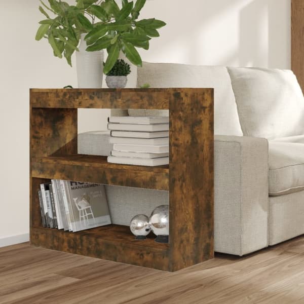 bogreol/rumdeler 80x30x72 cm sonoma-eg